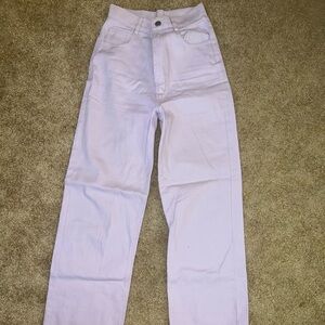 princes polly pants size 2 lilac color!!!